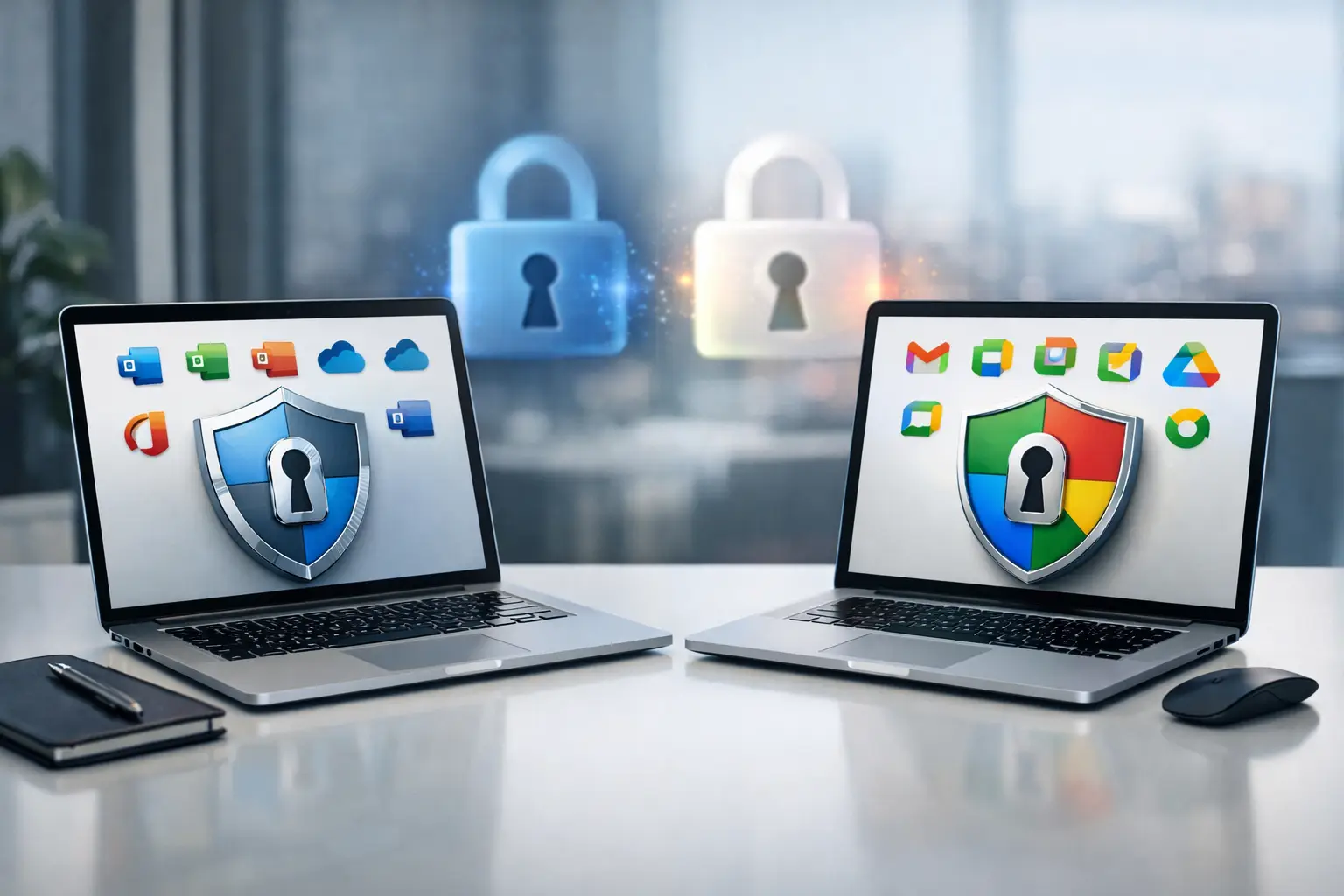 Microsoft 365 vs Google Workspace Security